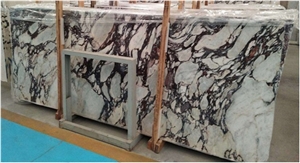 Calacatta Viola Marble Slabs For Wall Cladding