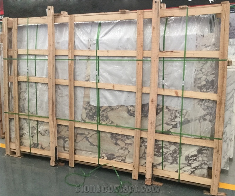 Calacatta Viola Marble Slabs For Wall Cladding