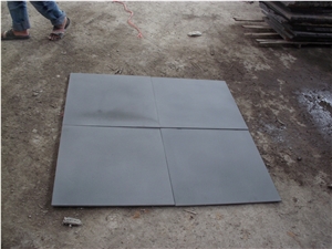 Cheap Interior Use Honed Hainan Grey Basalt Tiles