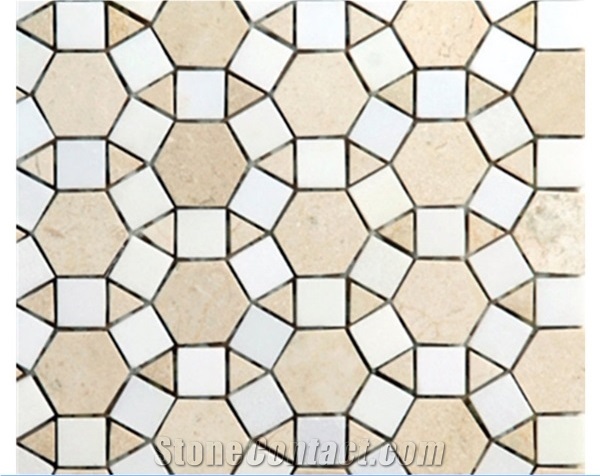 Cheap Mixed Sizes Marble Tiles Wholesale Mosaic