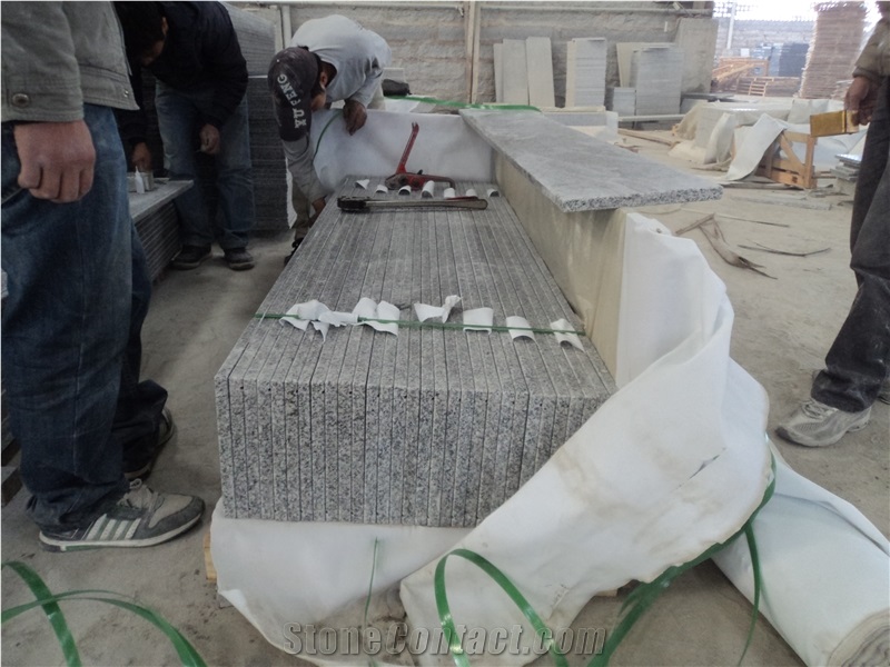 Cheap Natural G603 Granite Slab,China Grey Granite