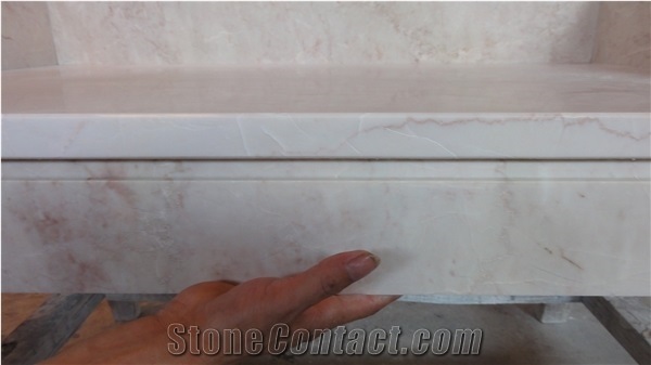 Cheap Price Crystal Rose Beige Marble Slabs & Tiles