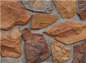 Chinese Multi Color Slate Irregular Flagstones Walkway