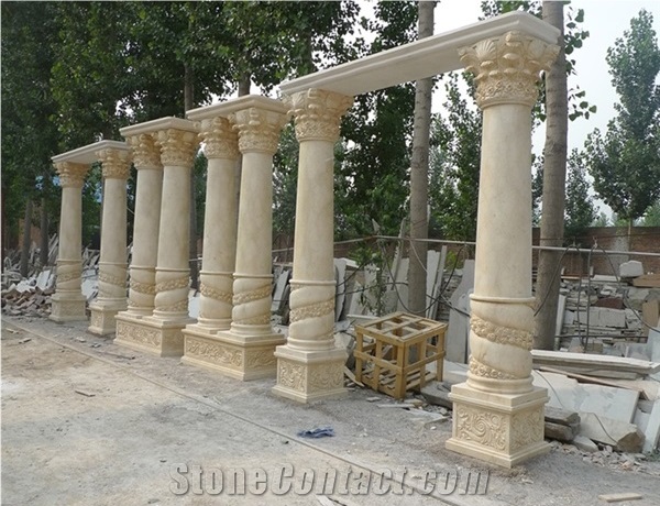 Chinese White Marble Garden Gazebo Pavilion