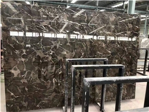 Coffee Dark Brown Polished Marble Tiles And Slabs