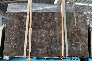 Coffee Dark Brown Polished Marble Tiles And Slabs