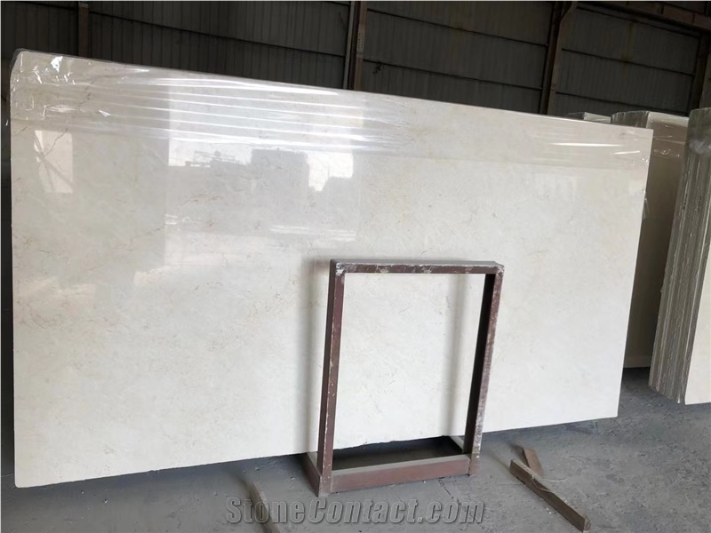 Crema Marfil Cream Marble Slab For Wall Stone Tiles