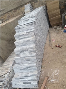 Crystal White Quartzite Culture Stone, Ledge Stone