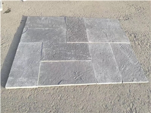 Custom Different Size Grey Slate Pattern