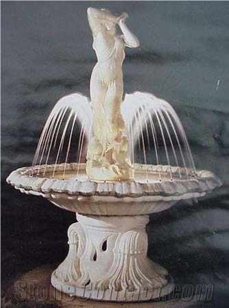 Custom Outdoor Garden Decor Marble Stone Water Fountains