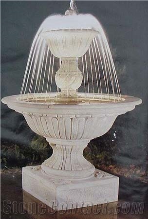Custom Outdoor Garden Decor Marble Stone Water Fountains