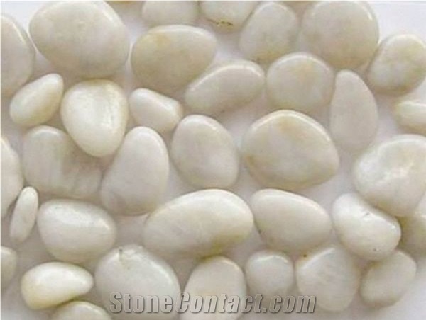 High Polished Mixed Colorful Pebble River Stone