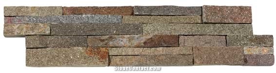 Multicolor Slate China Building Cultured Stone Wall Cladding