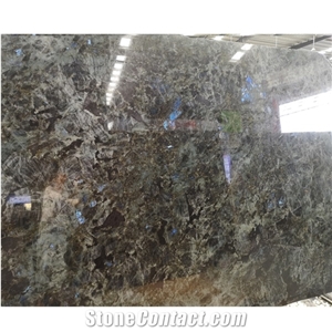 Natural Polished Blue Labradorite Granite Round Table Top
