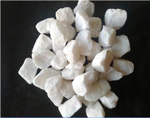 Natural White Color River Pebbles Stone For Garden