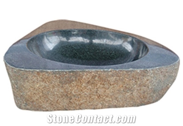 Orange Shell Onyx Polished Cheap Sinks & Bowls