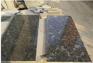 Polished Verde Butterfly Granite Floor Tiles