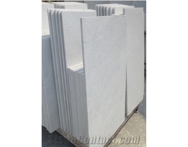Statuario Snow White Polished Marble Tiles & Slab