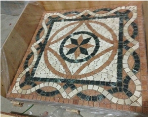 Water Jet Marble Medallion/Entrance Medallion