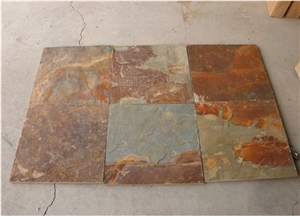 Wholesale China Rusty Slate Tiles,Slate French Pattern