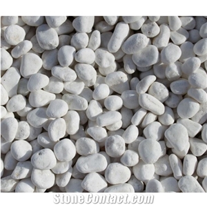Wholesale Garden Snow White Pebble And Crushed Stone