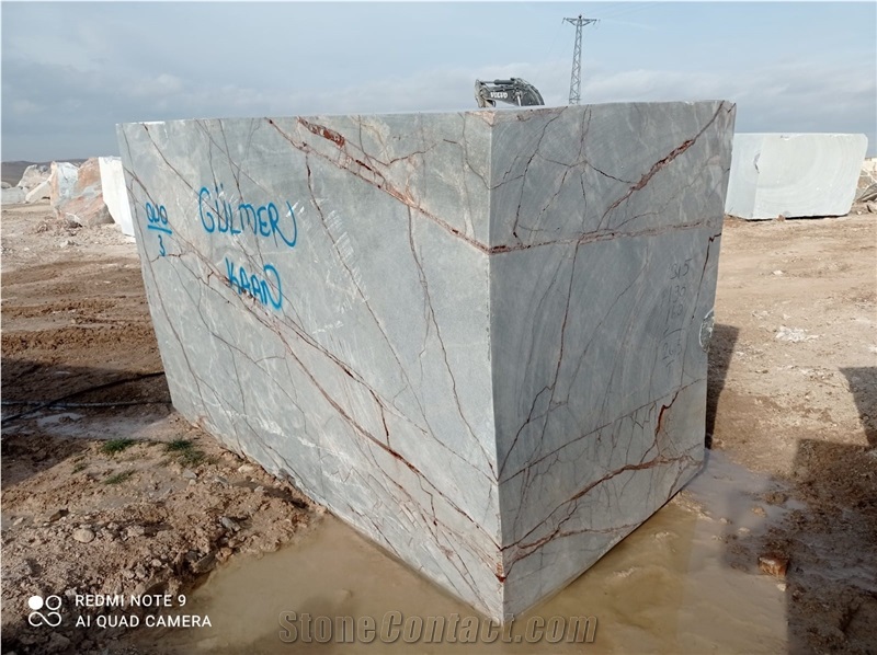 Deep River Marble Blocks, Grey Marble Blocks