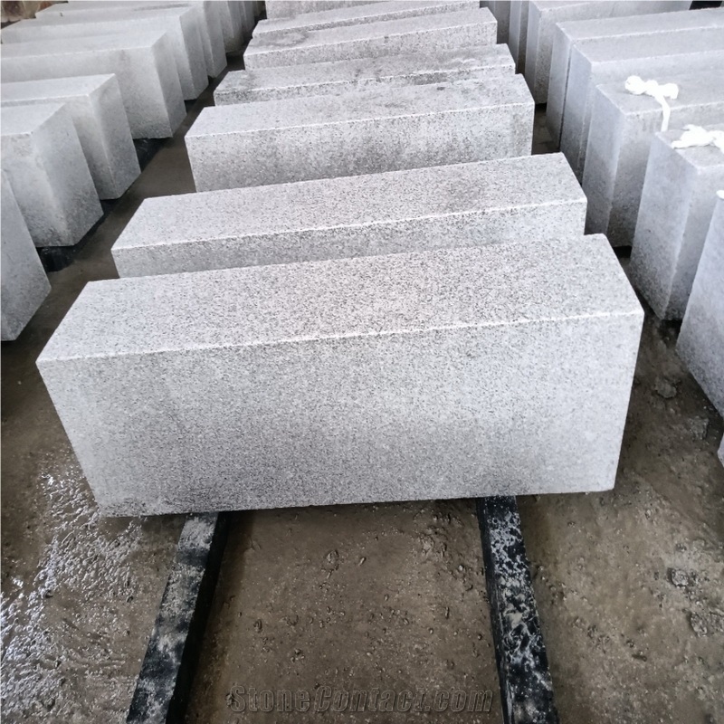 G603 Sesame White Granite Kerbstone Curbstone Roadstone