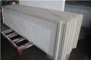 Prefab White Quartz Vanity Top With Sink
