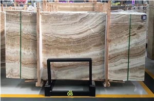China Wood Grain Marble Yellow Wooden Marble Slabs Tiles