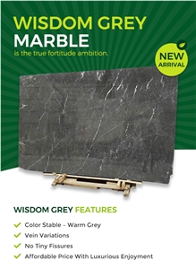 Wyndham Grey Dark Grey Marble Slabs And Tiles Decoration