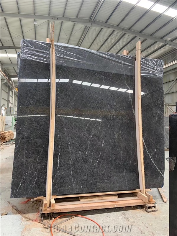 Wyndham Grey Dark Grey Marble Slabs And Tiles Decoration