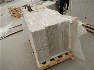Customized Brown Quartz Stone Kitchen Tops Bench Tops