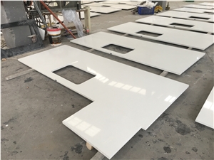 Factory Directly Whole Sale Pure White Countertops Bench Tops