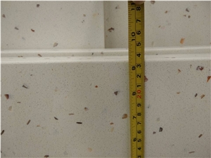 White Galaxy Artificial Quartz Stone Countertops