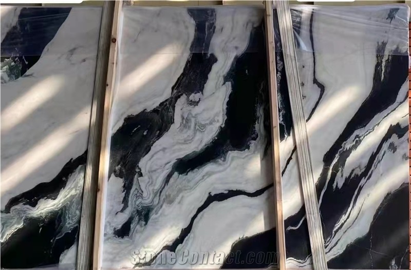 China Factory High Quality Panda White Marble Good Price