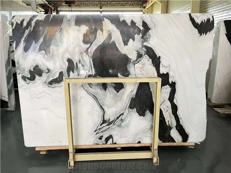 China Factory High Quality Panda White Marble Good Price