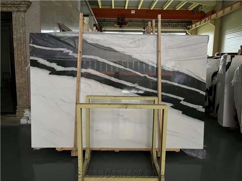 China Factory High Quality Panda White Marble Good Price