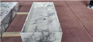 Customized Milas Lilac Marble Sinks