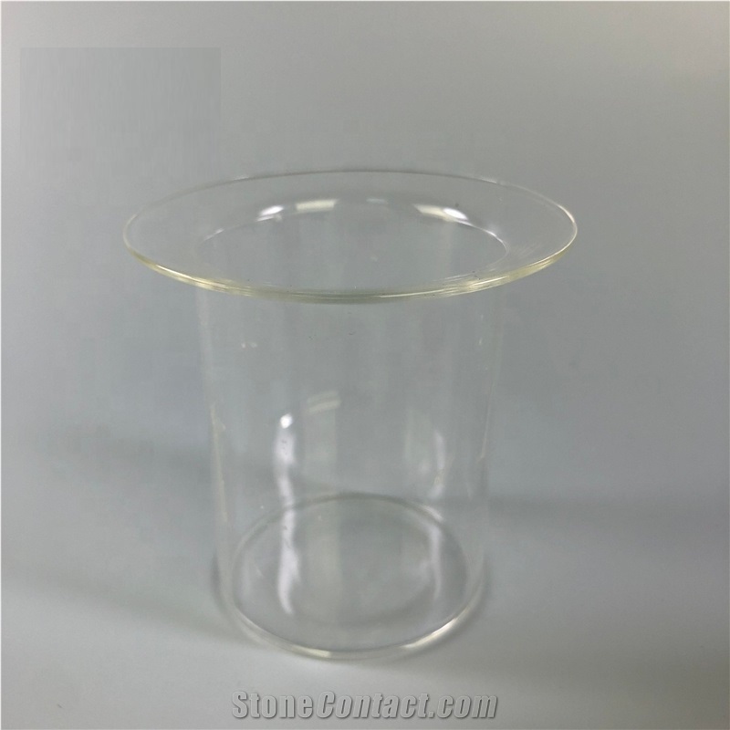 Wholesale Custom Marble Stone Candle Holder Jar With Lid