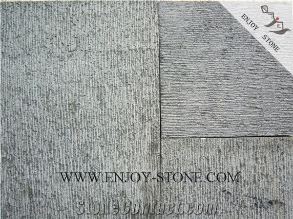 Chiseled Zhangpu Bluestone Tiles/Slabs/Bluestone With Cat Paw