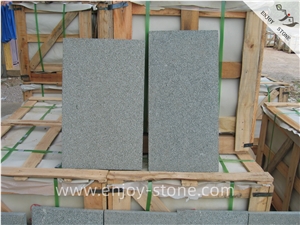 G612 Olive Green Granite/ Bush Hammered/Slabs,Tiles,Walling