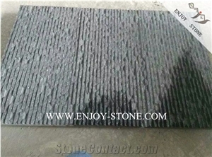 Half-Planed Split Finish G684 China Black Basalt Tiles&Slabs