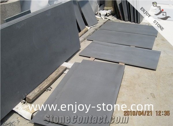 Honed China Grey Basalt Slab