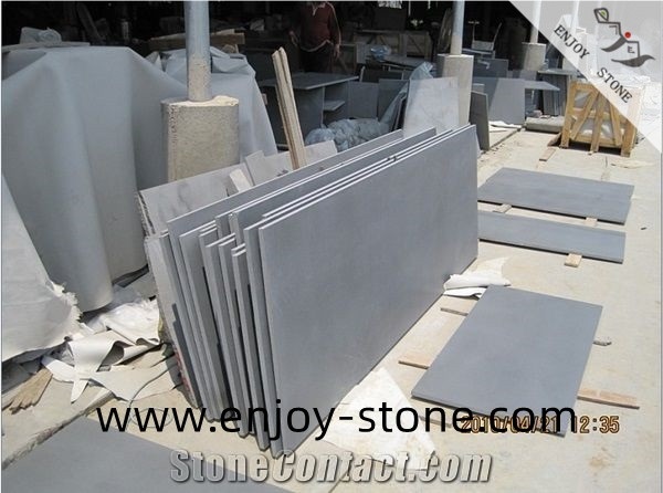 Honed China Grey Basalt Slab