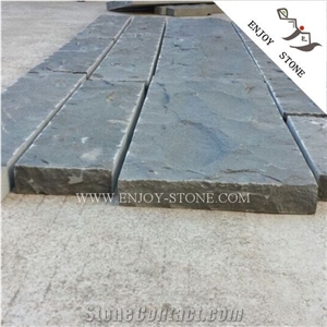 Natural Split  Zhangpu Black Basalt For Walling, Flooring