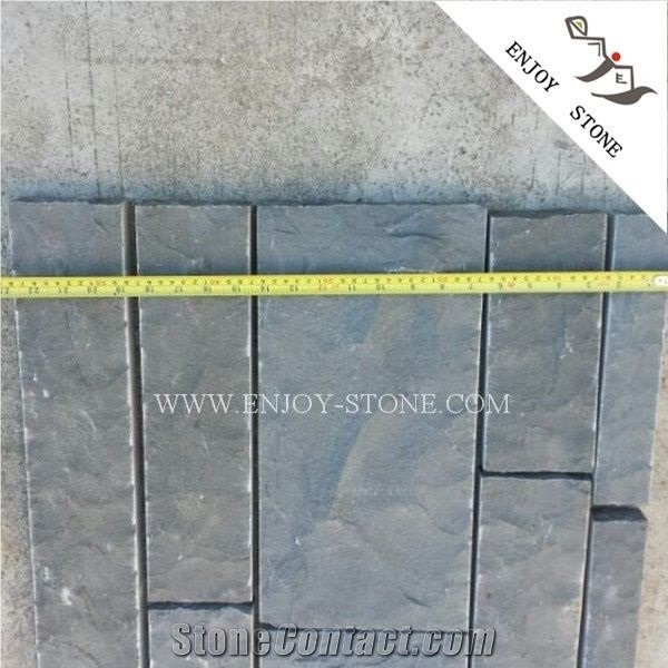 Natural Split  Zhangpu Black Basalt For Walling, Flooring