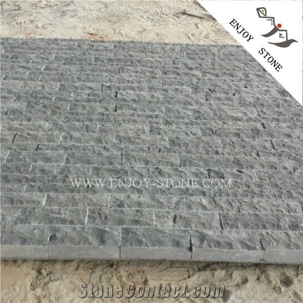 Natural Split  Zhangpu Black Basalt For Walling, Flooring