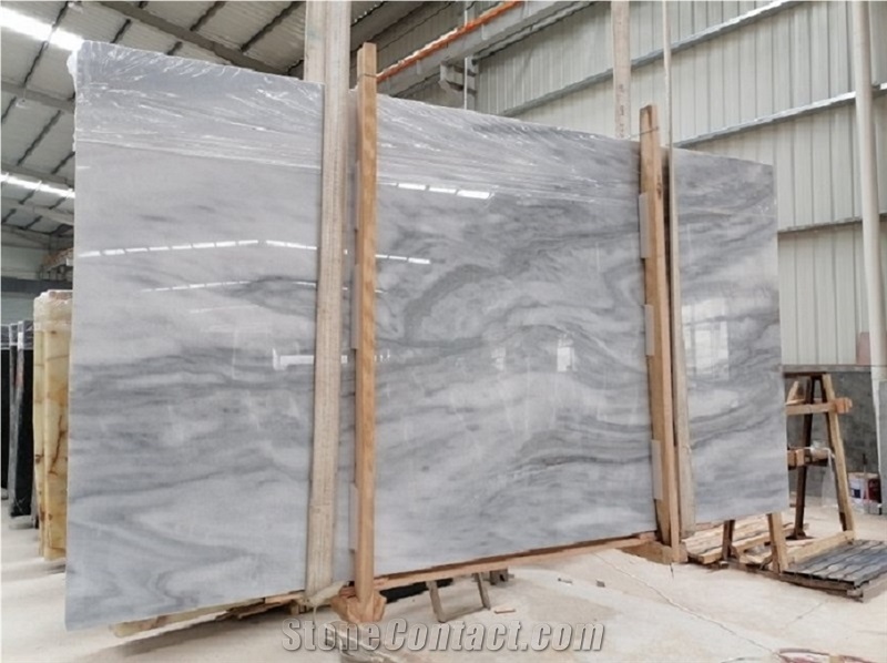 Greece Cloud White Marble Stone
