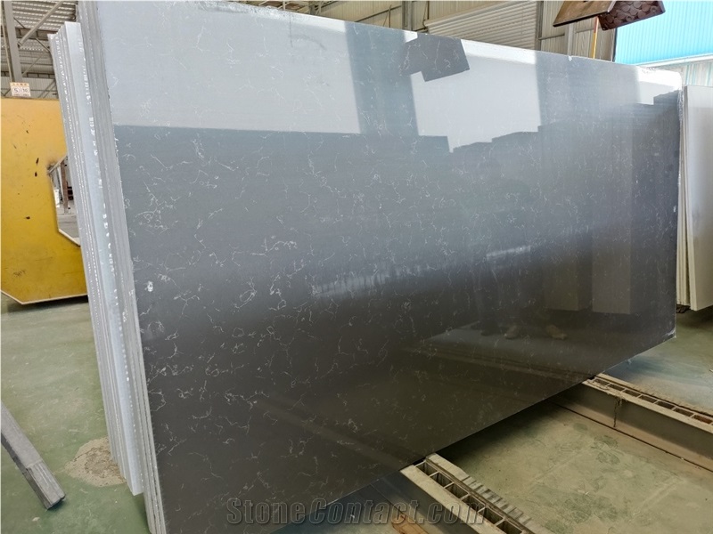 Nero Calacatta Quartz Slabs Engineered Stone