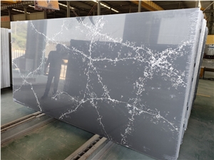 Nero Calacatta Quartz Slabs Engineered Stone
